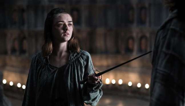 Arya kohtaa vielä kerran Jaqenin. Kuva: HBO.